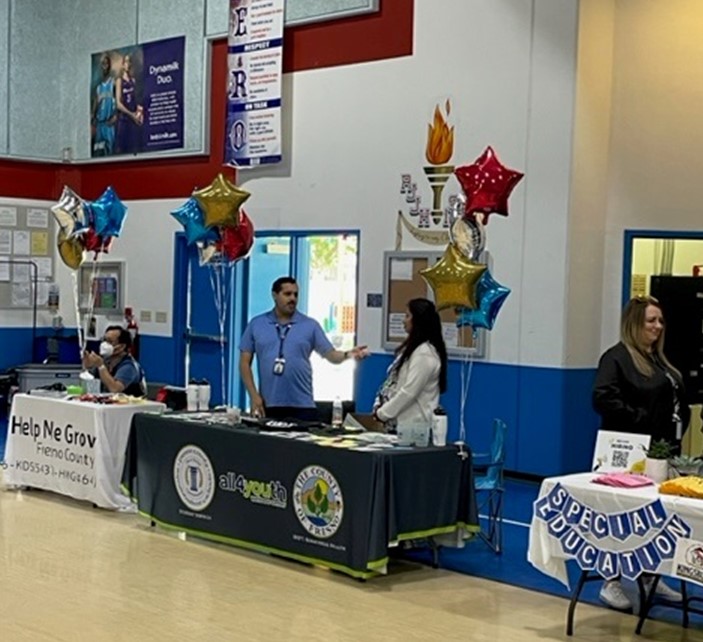 Image at vendor fair